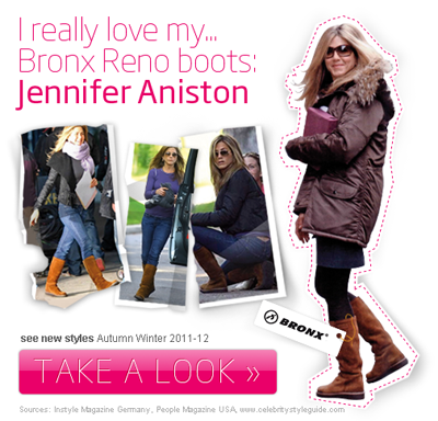 Bronx Reno boots as worn by Jennifer Aniston